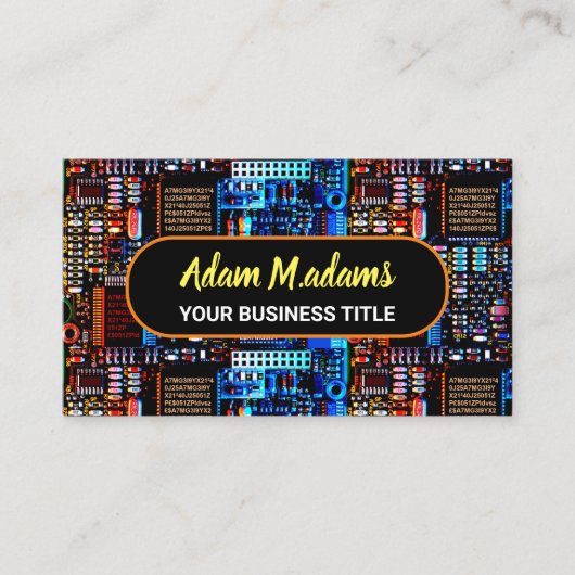 Pro Elektronische PCB Gedrukte Kringsraad (QR Code Visitekaartje (Voorkant)