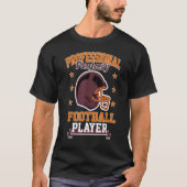 Pro Fantasy Football Player Retro Draft Party Kit T-shirt (Voorkant)