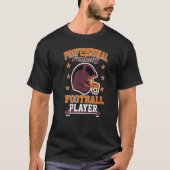 Pro Fantasy Football Player Retro Draft Party Kit T-shirt (Voorkant)