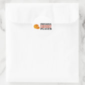 Pro Fantasy Football Speler Ronde Sticker (Tas)