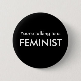 Pro-feministische Button