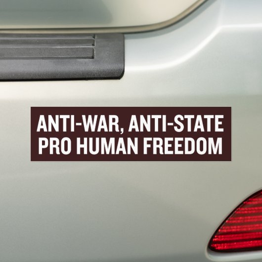 Pro Freedom Bumpersticker (Op auto)