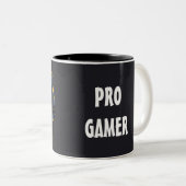 Pro Gamer Controller Splash Art Koffie Mok (Voorkant rechts)