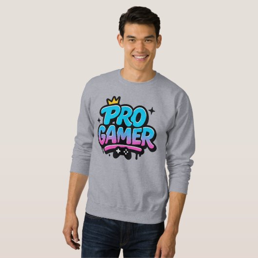 PRO GAMER Graffiti Logo Trui (Voorkant volledig)