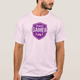 PRO GAMER Shield-badge T-shirt