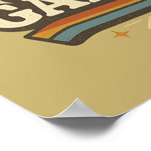 PRO GAMER —  Sunset Badge Poster (Hoek)