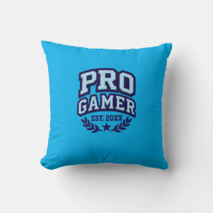 PRO GAMER — Varsity Chenille Patch Kussen