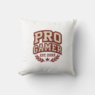 PRO GAMER — Varsity Chenille Patch Style Kussen
