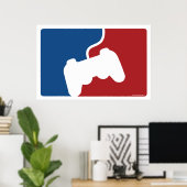 Pro Gamer Video Game Poster - Controller Geek (Thuiskantoor)