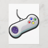 Pro gamer, videospelcontroller briefkaart (Voorkant)