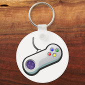 Pro gamer, videospelcontroller sleutelhanger (Voorkant)