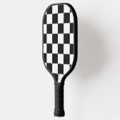 Pro Gear Black and White Checkered Pattern Pickleball Paddle (Links)