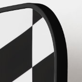 Pro Gear Black and White Checkered Pattern Pickleball Paddle (Links Detail)