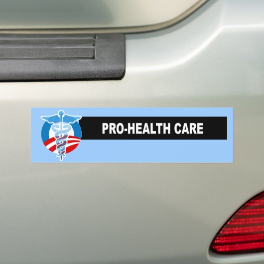 PRO-GEZONDHEIDSZORG BUMPERSTICKER (Op auto)