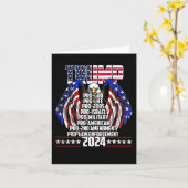 Pro God Pro Life PO Jobs Pro Israël Pro 2024 Kaart (Gele Bloem)