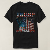 Pro God Pro Pistool Pro Life Donald Trump Campaign T-shirt (Design voorkant)