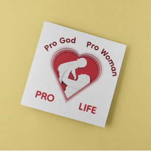 Pro God Pro Vrouw Pro Leven – Waardeer Leven Manif Perfect Poster