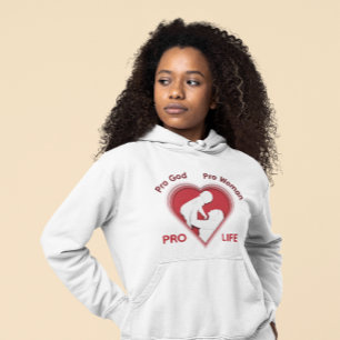 Pro God Pro Vrouw Pro Leven – Waardeer Levensontwe T-shirt