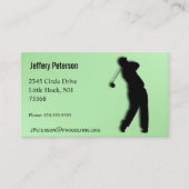 Pro Golf Green Visitekaartje (Voorkant)
