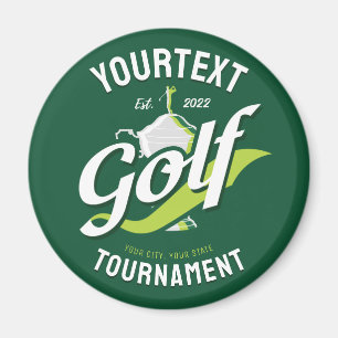 Pro Golfer NAAM Golf Trofee Toernooi Golfen Magneet
