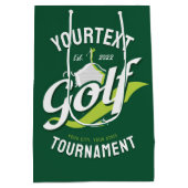 Pro Golfer NAAM Golf Trofee Toernooi Golfen Medium Cadeauzakje (Achterkant)