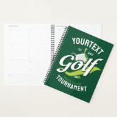 Pro Golfer NAAM Golf Trofee Toernooi Golfen Planner (Display)
