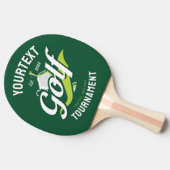 Pro Golfer NAAM Golf Trofee Toernooi Golfen Tafeltennisbatje (Zijkant)