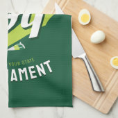 Pro Golfer NAAM Golf Trofee Toernooi Golfen Theedoek (Quarter Fold)