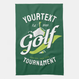 Pro Golfer NAAM Golf Trofee Toernooi Golfen Theedoek