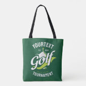 Pro Golfer NAAM Golf Trofee Toernooi Golfen Tote Bag (Achterkant)