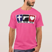 Pro Gun Pro God Pro Life T-shirt (Voorkant)