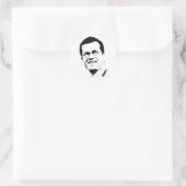 Pro Guttenberg Ronde Sticker (Tas)