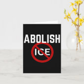 Pro Immigrant Anti Ice Anti Trump Kaart (Gele Bloem)