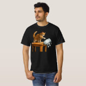 Pro Immigration Cat , Abolish ICE Tee , chinga la T-shirt (Voorkant volledig)
