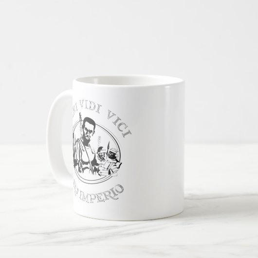 Pro Imperio koffiemok (Voorkant links)