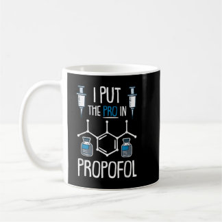 Pro in Propofol verpleegkundige anesthesie Gift Koffiemok