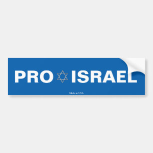 Pro Israel Bumpersticker