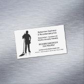 Pro Janitorial Housecleaning Magnet Advertisation Visitekaartje Magneet (Voorbeeld)