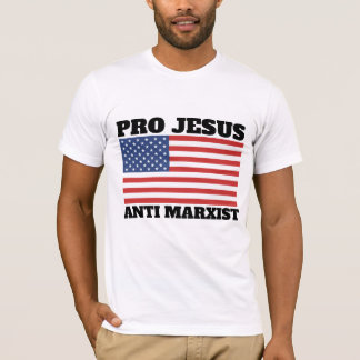 PRO JESUS ANTI-MARXISTE T-SHIRTS