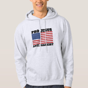 PRO-JEZUS ANTI-MARXISTISCHE TRUI EN T-SHIRTS