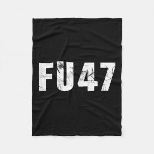 Pro Kamala Fu47 Anti Trump Pro Harris Democraat 2 Fleece Deken