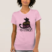 Pro-kat pro-keuze pro-feminisme t-shirt (Voorkant)