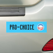 Pro-keuze Bumpersticker (Op auto)
