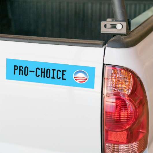 Pro-keuze Bumpersticker (Op Truck)
