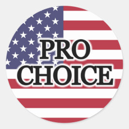 Pro-keuze Ronde Sticker