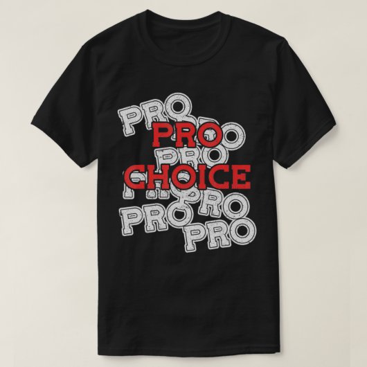 Pro-keuze T-shirt (Design voorkant)