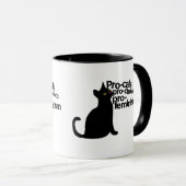 pro-keuzevrijheid pro-feminisme mok (Voorkant rechts)