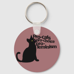 pro-keuzevrijheid pro-feminisme sleutelhanger