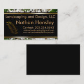 Pro-landschapsontwerp Visitekaartje (Voorkant / Achterkant)