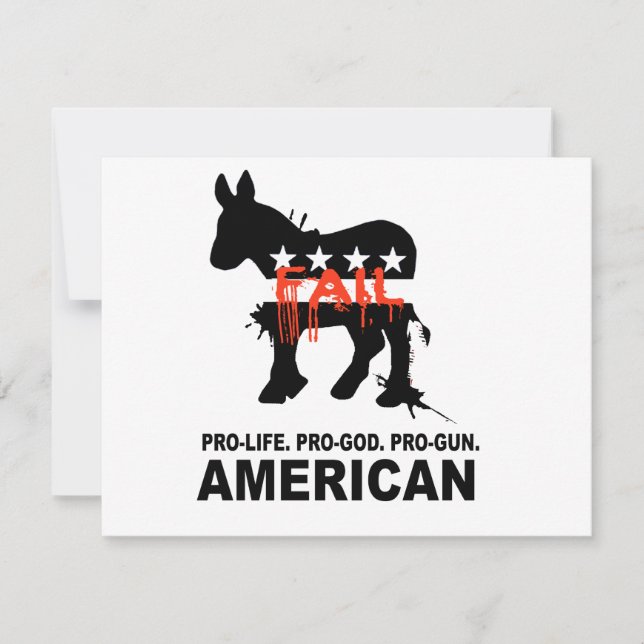 Pro-leven. Pro-God. Pro-Pistool Amerikaans (Voorkant)